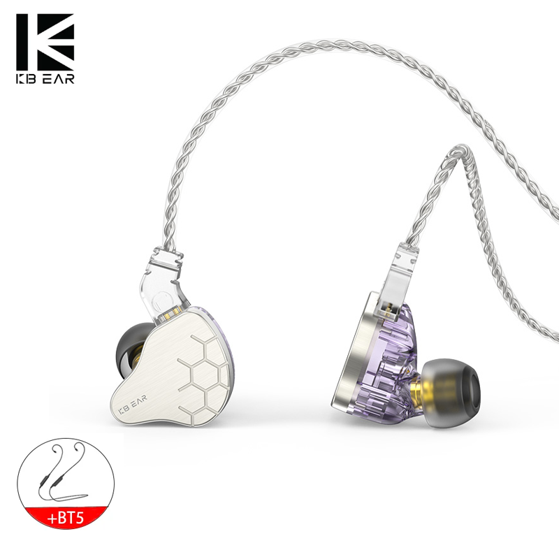 Esports Gaming Earbuds - KBEAR Lark 1DD+1BA Hybrid Earphones Wired