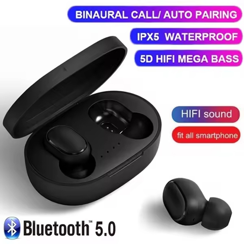 A6S TWS Earphones Wireless Blu - Esports Gaming Earbuds 评论和价格