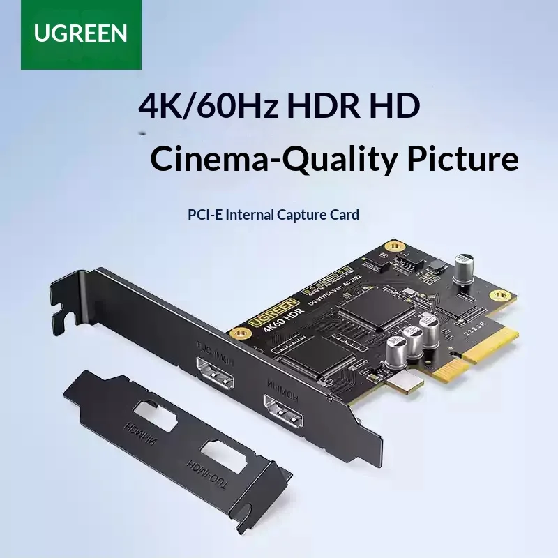 UGREEN CM701 25176 PCIe HDMI V - Capture Card 4K Hdmi 评论和价格