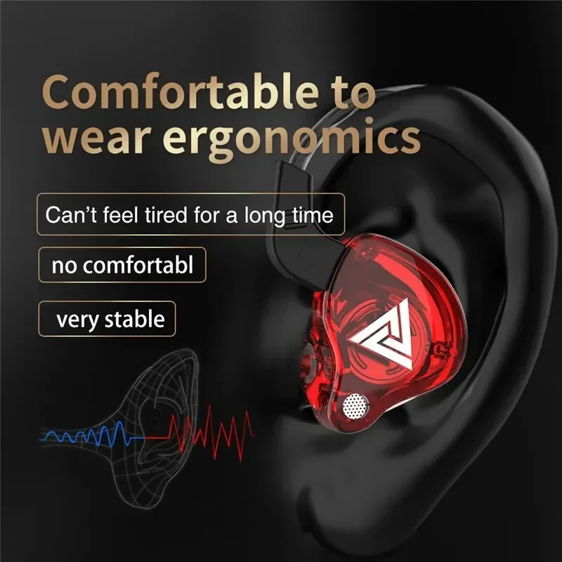 Original QKZ AK6 Copper Driver - Esports Gaming Earbuds 评论和价格