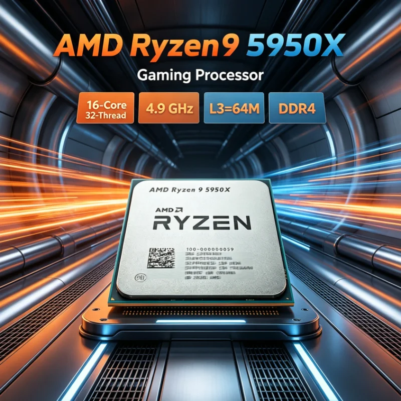 AMD Ryzen 9 5950X DDR4 Gaming  - Amd Cpu Ryzen 9 评论和价格