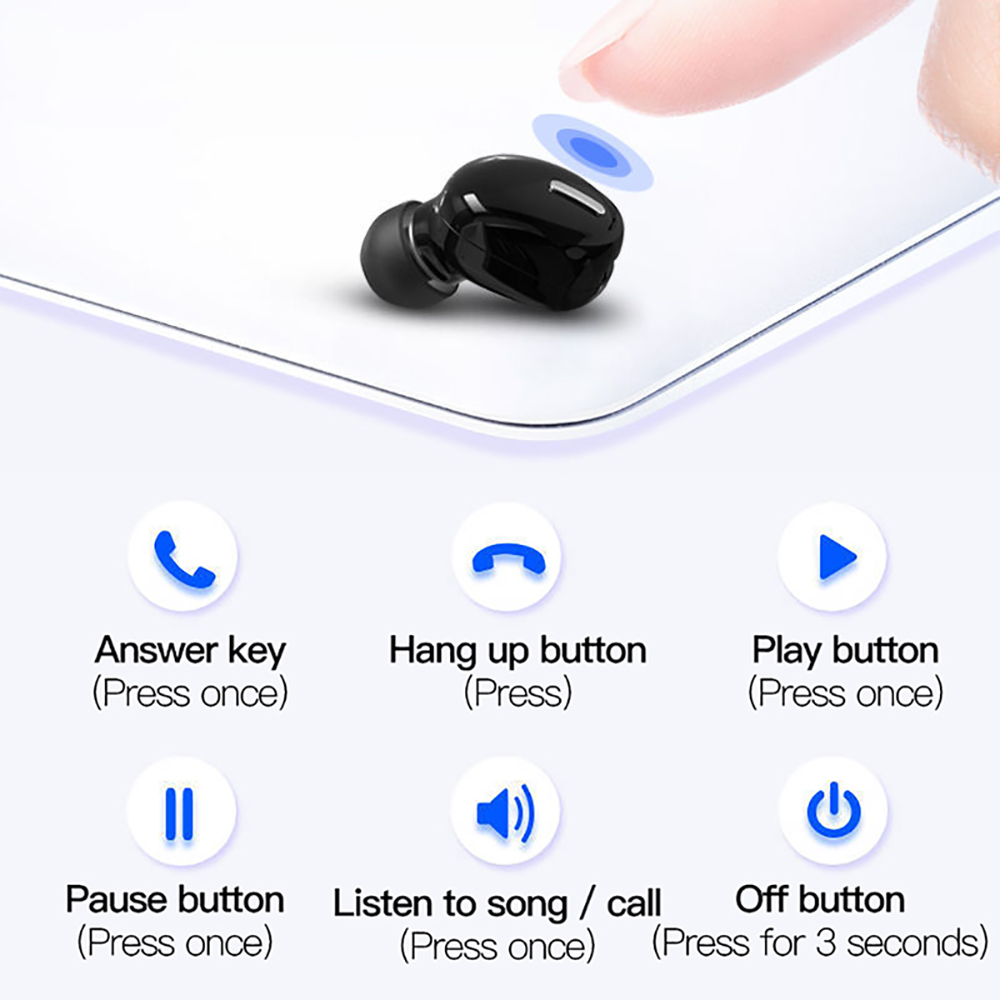 X9 Mini Bluetooth-Compatible 5 - Esports Gaming Earbuds 评论和价格