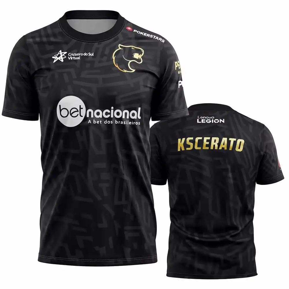 Men's FURIA ESports Team Jerse - Esports Gaming Training 评论和价格