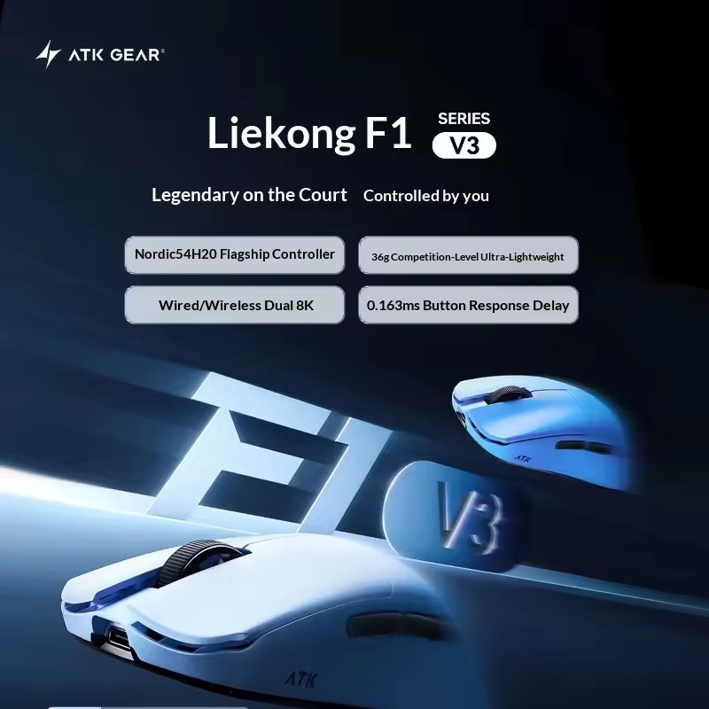 ATK F1 V2/V3 Tri Mode Wireless - Gaming Esports Esports 评论和价格