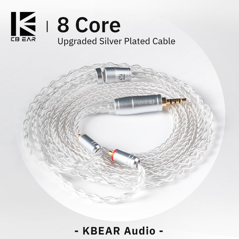KBEAR 8 Core Upgraded Silver W - Esports Gaming Earbuds 评论和价格