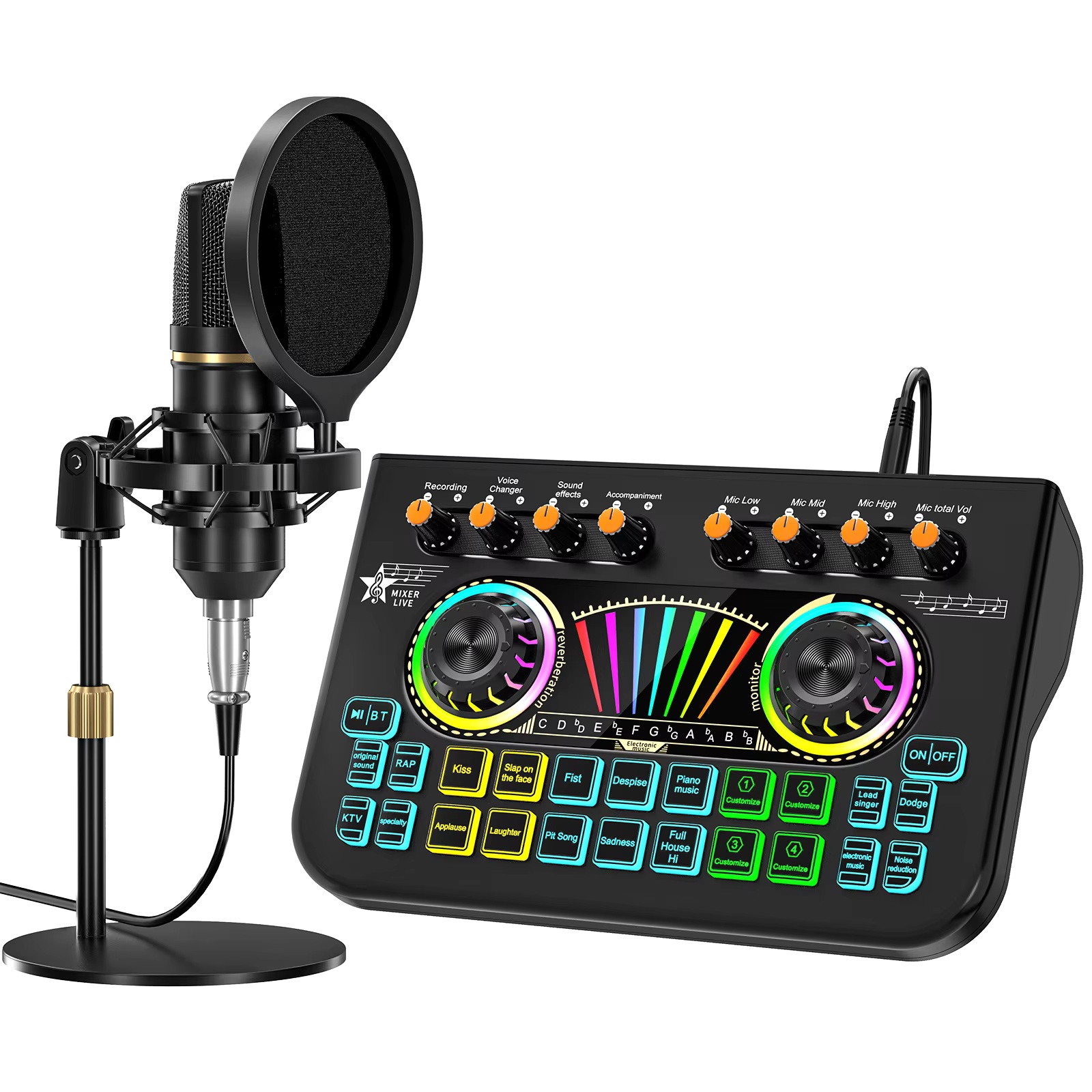 Tenlamp X3 BM800 Podcast Micro - Streaming Mic Condenser 评论和价格